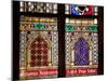 Prague, St. Vitus Cathedral, Stained Glass Window, Decorative Motifs-Samuel Magal-Mounted Photographic Print