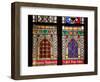 Prague, St. Vitus Cathedral, Stained Glass Window, Decorative Motifs-Samuel Magal-Framed Photographic Print