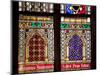 Prague, St. Vitus Cathedral, Stained Glass Window, Decorative Motifs-Samuel Magal-Mounted Photographic Print