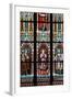 Prague, St. Vitus Cathedral, Stained Glass Window, St. Agnes of Bohemia, St. Vitus, St. Sarcander-Samuel Magal-Framed Photographic Print