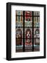 Prague, St. Vitus Cathedral, Stained Glass Window, St. Agnes of Bohemia, St. Vitus, St. Sarcander-Samuel Magal-Framed Photographic Print