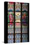 Prague, St. Vitus Cathedral, Stained Glass Window, St Bartholomew, St Matthew-Samuel Magal-Stretched Canvas