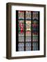 Prague, St. Vitus Cathedral, Stained Glass Window, St Bartholomew, St Matthew-Samuel Magal-Framed Photographic Print