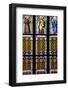 Prague, St. Vitus Cathedral, Stained Glass Window, St. Francis, St. Peter, Saint Elisabeth-Samuel Magal-Framed Photographic Print