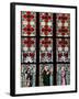 Prague, St. Vitus Cathedral, Stained Glass Window, St Gisela, St Paul, St Rudolph-Samuel Magal-Framed Photographic Print