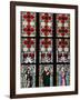 Prague, St. Vitus Cathedral, Stained Glass Window, St Gisela, St Paul, St Rudolph-Samuel Magal-Framed Photographic Print