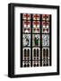 Prague, St. Vitus Cathedral, Stained Glass Window, St Gisela, St Paul, St Rudolph-Samuel Magal-Framed Photographic Print