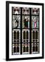 Prague, St. Vitus Cathedral, Stained Glass Window, St Gisela, St Paul, St Rudolph-Samuel Magal-Framed Photographic Print