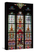 Prague, St. Vitus Cathedral, Stained Glass Window, St. John the Baptist-Samuel Magal-Stretched Canvas