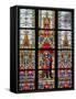 Prague, St. Vitus Cathedral, Stained Glass Window, St. John the Baptist-Samuel Magal-Framed Stretched Canvas