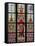 Prague, St. Vitus Cathedral, Stained Glass Window, St. John the Baptist-Samuel Magal-Framed Stretched Canvas