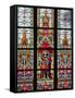 Prague, St. Vitus Cathedral, Stained Glass Window, St. John the Baptist-Samuel Magal-Framed Stretched Canvas