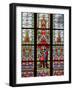 Prague, St. Vitus Cathedral, Stained Glass Window, St. John the Baptist-Samuel Magal-Framed Photographic Print