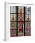 Prague, St. Vitus Cathedral, Stained Glass Window, St. John the Baptist-Samuel Magal-Framed Photographic Print