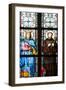 Prague, St. Vitus Cathedral, Stained Glass Window, St. Sigismundus, St. Guilelmus.-Samuel Magal-Framed Photographic Print