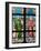 Prague, St. Vitus Cathedral, Stained Glass Window, St. Stephan, St. Lawrence-Samuel Magal-Framed Photographic Print