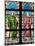 Prague, St. Vitus Cathedral, Stained Glass Window, St. Stephan, St. Lawrence-Samuel Magal-Mounted Photographic Print