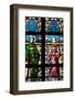 Prague, St. Vitus Cathedral, Stained Glass Window, St. Stephan, St. Lawrence-Samuel Magal-Framed Photographic Print