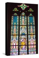 Prague, St. Vitus Cathedral, Stained Glass Window, St Thomas-Samuel Magal-Stretched Canvas