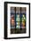 Prague, St. Vitus Cathedral, Stained Glass Window, St. Wenceslaus, St Wolfgang, St Joanna-Samuel Magal-Framed Photographic Print