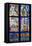 Prague, St. Vitus Cathedral, Thunov Chapel, Stained Glass Window, Psalm 126:5, Central Section-Samuel Magal-Framed Stretched Canvas