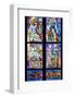 Prague, St. Vitus Cathedral, Thunov Chapel, Stained Glass Window, Psalm 126:5, Central Section-Samuel Magal-Framed Premium Photographic Print