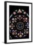 Prague, St. Vitus Cathedral, Western Frontispiece, Rose Window, Creation of the World-Samuel Magal-Framed Photographic Print