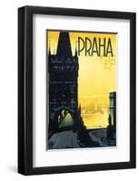 Praha CRS-null-Framed Art Print