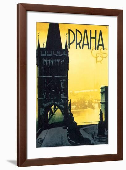 Praha CRS-null-Framed Art Print