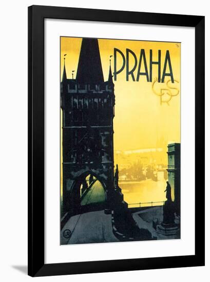 Praha CRS-null-Framed Art Print