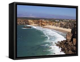 Praia Beliche, Sagres, Algarve, Portugal, Europe-Jeremy Lightfoot-Framed Stretched Canvas