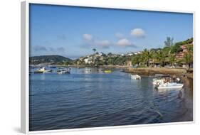 Praia Da Armacao, Orla Bardot, Buzios, Rio De Janeiro State, Brazil, South America-Gabrielle and Michael Therin-Weise-Framed Photographic Print