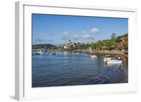 Praia Da Armacao, Orla Bardot, Buzios, Rio De Janeiro State, Brazil, South America-Gabrielle and Michael Therin-Weise-Framed Photographic Print