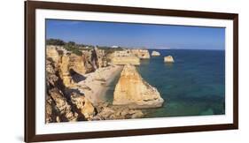 Praia da Marinha beach, Lagoa, Algarve, Portugal, Europe-Markus Lange-Framed Photographic Print