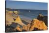 Praia da Rocha beach, Atlantic Ocean, Portimao, Algarve, Portugal, Europe-Markus Lange-Stretched Canvas