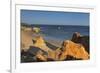 Praia da Rocha beach, Atlantic Ocean, Portimao, Algarve, Portugal, Europe-Markus Lange-Framed Photographic Print