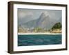 Praia De Diabo, Arpoador Near Copacabana Beach, Brothers Peaks Behind, Rio De Janiero, Brazil-Stuart Westmoreland-Framed Photographic Print