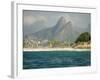 Praia De Diabo, Arpoador Near Copacabana Beach, Brothers Peaks Behind, Rio De Janiero, Brazil-Stuart Westmoreland-Framed Photographic Print