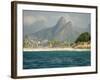 Praia De Diabo, Arpoador Near Copacabana Beach, Brothers Peaks Behind, Rio De Janiero, Brazil-Stuart Westmoreland-Framed Photographic Print