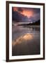 Praia De Lagoinha Beach During Sunset in Ubatuba, Sao Paulo State, Brazil-Alex Saberi-Framed Photographic Print