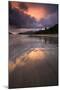 Praia De Lagoinha Beach During Sunset in Ubatuba, Sao Paulo State, Brazil-Alex Saberi-Mounted Photographic Print