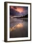 Praia De Lagoinha Beach During Sunset in Ubatuba, Sao Paulo State, Brazil-Alex Saberi-Framed Photographic Print