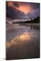 Praia De Lagoinha Beach During Sunset in Ubatuba, Sao Paulo State, Brazil-Alex Saberi-Mounted Photographic Print