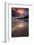 Praia De Lagoinha Beach During Sunset in Ubatuba, Sao Paulo State, Brazil-Alex Saberi-Framed Photographic Print