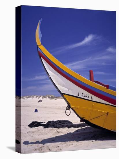 Praia de Mira, Costa de Prata, Beira Litoral, Portugal-Walter Bibikow-Stretched Canvas