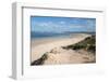 Praia de Peniche de Cima beach backed by sand dunes and popular with surfers-Stuart Black-Framed Photographic Print