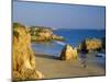 Praia De Rocha, Western Algarve, Portugal, Europe-Amanda Hall-Mounted Photographic Print