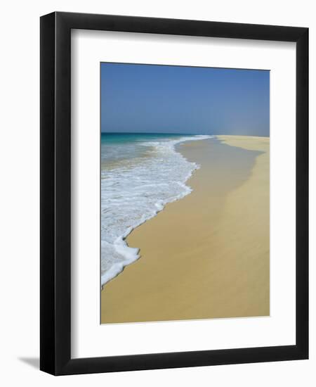 Praia De Santa Monica (Santa Monica Beach), Boa Vista, Cape Verde Islands, Atlantic, Africa-Robert Harding-Framed Premium Photographic Print