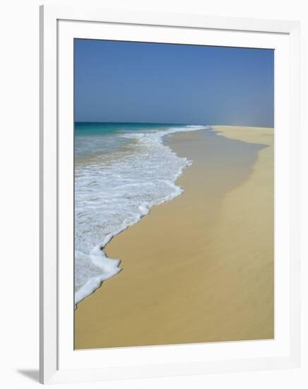 Praia De Santa Monica (Santa Monica Beach), Boa Vista, Cape Verde Islands, Atlantic, Africa-Robert Harding-Framed Photographic Print