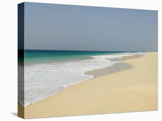 Praia De Santa Monica (Santa Monica Beach), Boa Vista, Cape Verde Islands, Atlantic, Africa-Robert Harding-Stretched Canvas